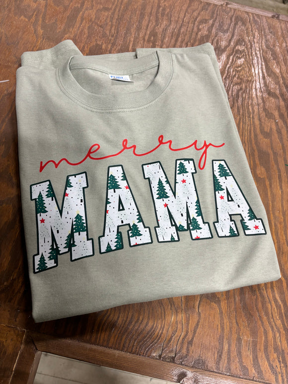 Merry Mama comfort colors Tshirt