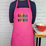 Teacher Crayon Apron