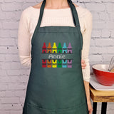 Teacher Crayon Apron