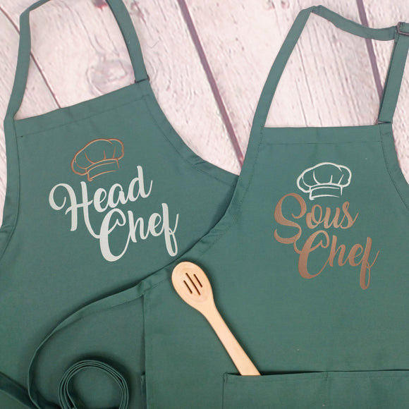 Head chef Sous Chef Set