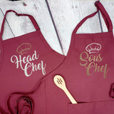 Head chef Sous Chef Set