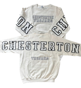 Adult & Youth Chesterton Trojans Crewneck 18000 Gildan - Heavy Blend™ Crewneck Sweatshirt