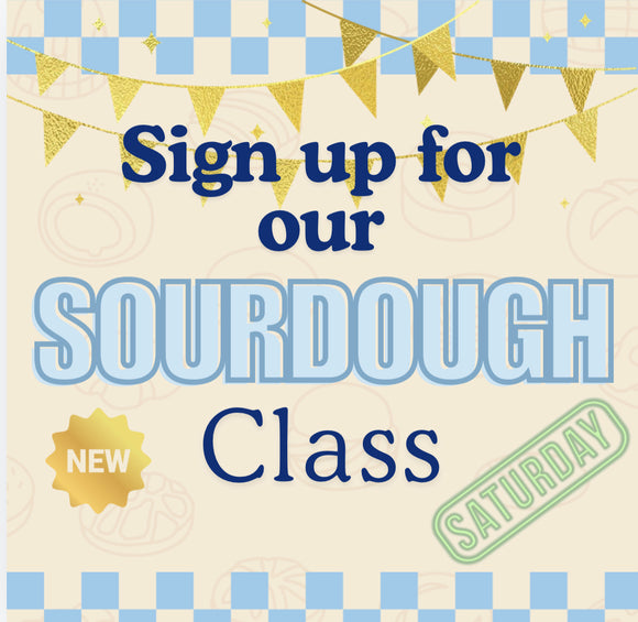 Saturday November 23rd 10am Sourdough Class at Salted Words