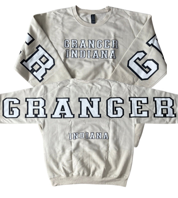 Adult & Youth Granger Indiana Crewneck 18000 Gildan - Heavy Blend™ Crewneck Sweatshirt