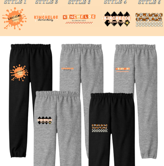 Adult & Youth Sweatpants 18200B Gildan Youth Heavy Blend™ Sweatpant