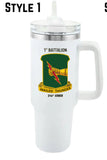 40 oz Tumbler Mailed Thunder - Salted Words, LLC