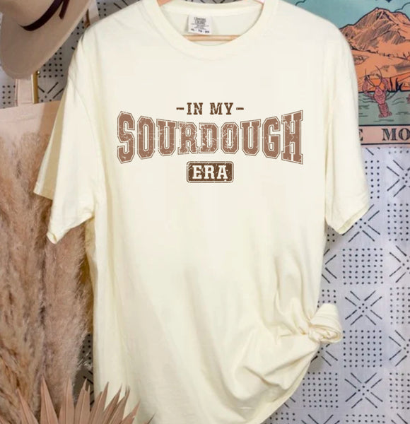 In my sourdough Era Comfort Colors Tshirt