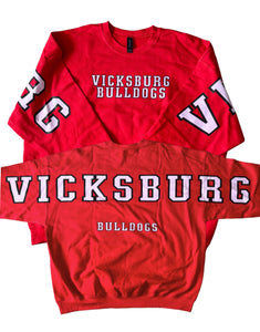 Adult & Youth Vicksburg Crewneck 18000 Gildan - Heavy Blend™ Crewneck Sweatshirt