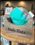 Wooden Hat Holder / Laser Engraved Wood Hat Box / Baseball Hat Holder / Hat Organizer / Cap Stand / Personalized Hat Holder / Gift for Dad - Salted Words, LLC