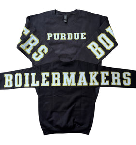 Adult & Youth Purdue Boilermakers Crewneck 18000 Gildan - Heavy Blend™ Crewneck Sweatshirt