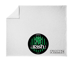 Jr Irish Custom Blanket BP78 Port & Company® Core Fleece Sweatshirt Blanket