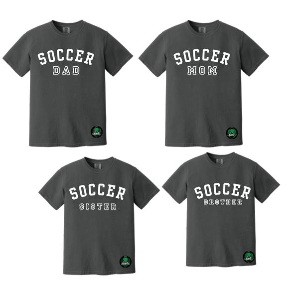 Family Soccer specialty shirts 1717 Comfort Colors ® Heavyweight Ring Spun Tee