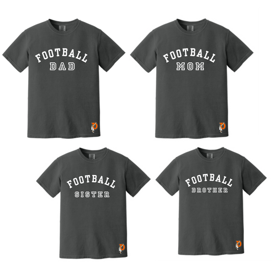 Family Football specialty shirts 1717 Comfort Colors ® Heavyweight Ring Spun Tee