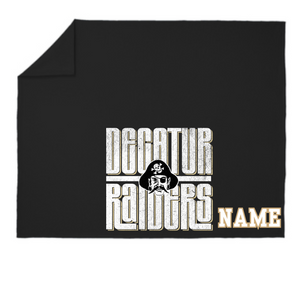 Decatur Raiders Blanket BP78 Port & Company® Core Fleece Sweatshirt Blanket