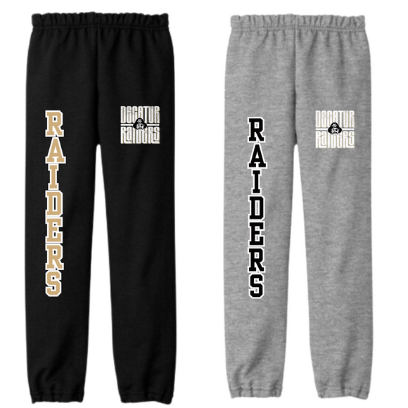 Adult & Youth Decatur Raiders 18200B Gildan Youth Heavy Blend™ Sweatpant