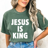 Jesus IS King Comfort Colors Tshirt