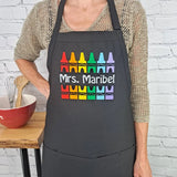 Teacher Crayon Apron